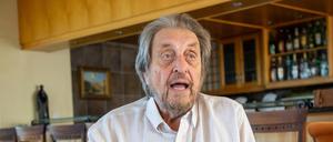 Errol Musk, Elon Musks Vater, fotografiert am 13. November 2024 in seinem Haus in Langebaan nördlich von Kapstadt in Südafrika (Archivbild).