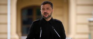 Wolodymyr Selenskyj, Präsident der Ukraine.
