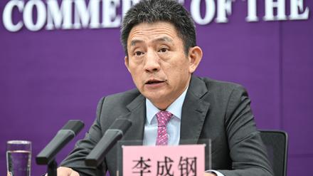 Chinas internationaler Chefverhandler Li Chenggang kommentierte Li Qiangs Ankündigung. 