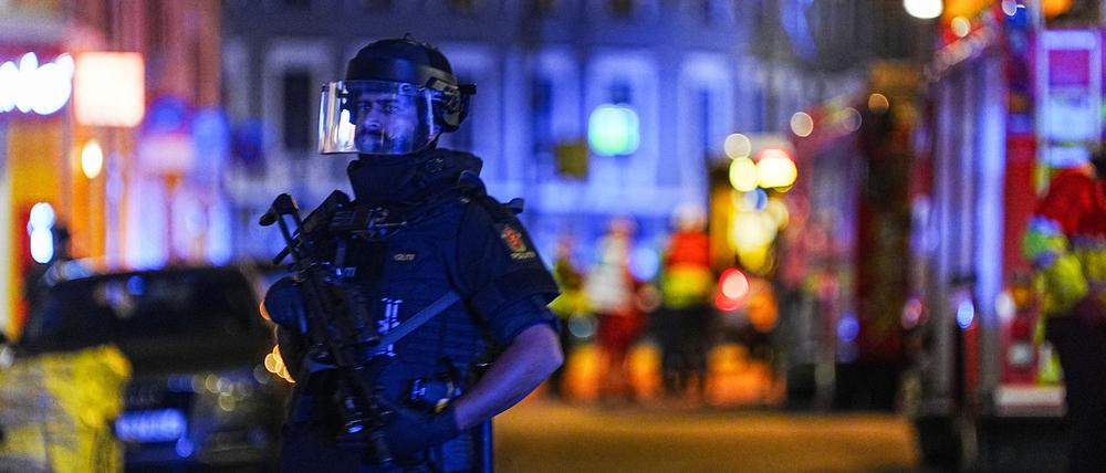 Nach einer Explosion in Oslo ermittelt die Polizei.