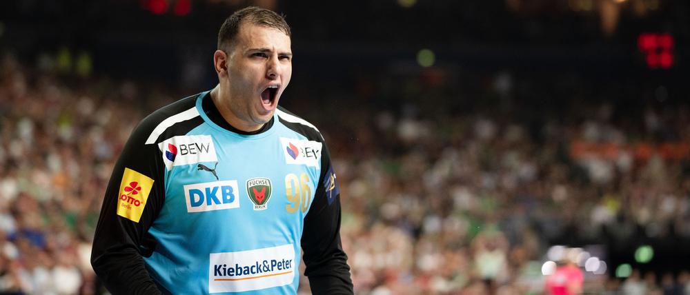 Dejan Milosavljev war zuletzt der Sieggarant im Füchse-Tor