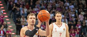 Bayern München geht als klarer Favorit in die Saison - mit den Europameistern Andreas Obst (links) und Johannes Voigtmann.