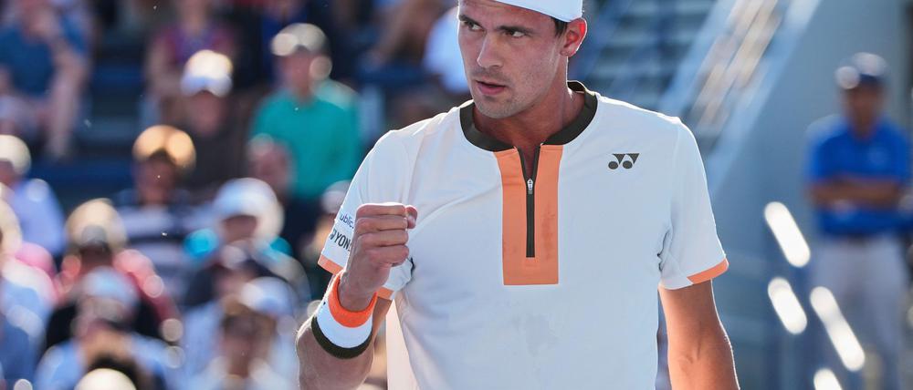 Daniel Altmaier steht beim Tennis-Turnier in Tokio im Achtelfinale.