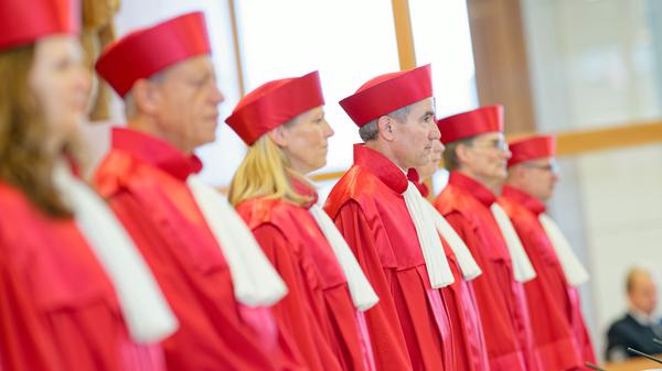 Der Erste Senat des Bundesverfassungsgerichts