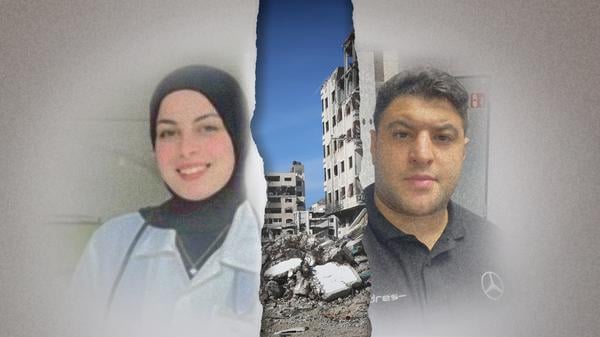 Baraa und Faruk Doghmosh in einer Bildmontage
