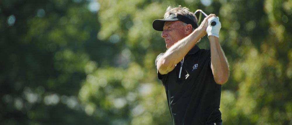 Ein Mann, ein Schwung. Bernhard Langer ist auch mit 68 noch nicht Golf-müde.
