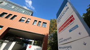 Klinikum Ernst von Bergmann Potsdam. Notaufnahme Charlottenstraße.