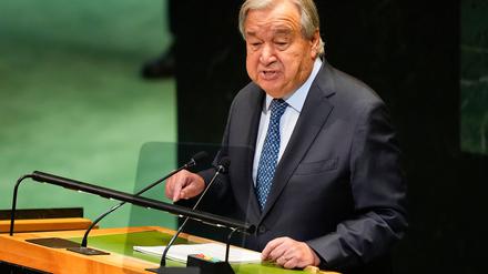 UN-Generalsekretär António Guterres. (Archivbild)