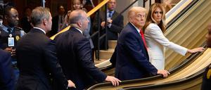 Trump will ein Nachspiel für den Stopp auf der UN-Rolltreppe.