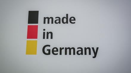 Das Herkunftssiegel „Made in Germany“ ist international angesehen (Archivbild)