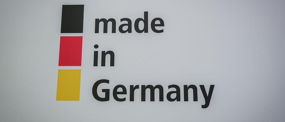 Das Herkunftssiegel „Made in Germany“ ist international angesehen (Archivbild)