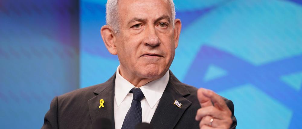 Der israelische Ministerpräsident Benjamin Netanjahu fordert Schutz für die religiöse Minderheit der Drusen in Syrien. (Archivbild)