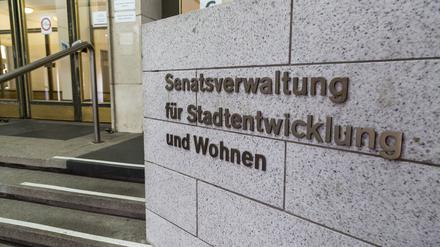 Senatsverwaltung für Stadtentwicklung und Wohnen in der Württembergischen Straße in Berlin *** Senate Department for Urban Development and Housing in the Württembergische Straße in Berlin 