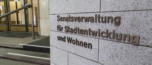 Senatsverwaltung für Stadtentwicklung und Wohnen in der Württembergischen Straße in Berlin *** Senate Department for Urban Development and Housing in the Württembergische Straße in Berlin 