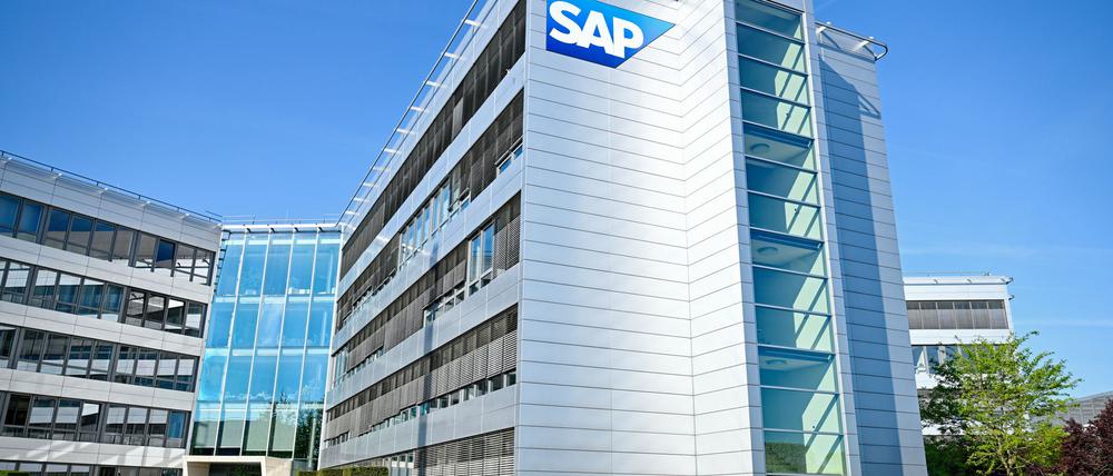 Der deutsche Konzern SAP ist vor allem für seine Software zur Unternehmenssteuerung (ERP) bekannt. (Archivbild)