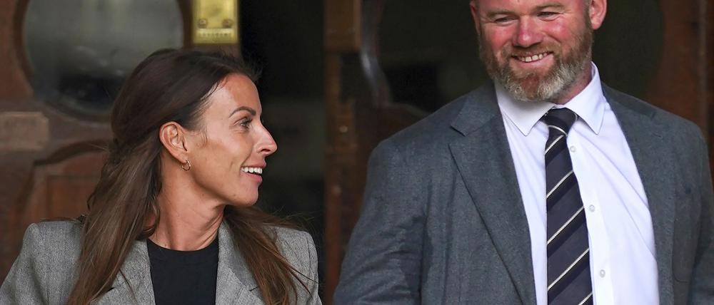 Seit dem Teenageralter sind Coleen und Wayne Rooney ein Paar. Der Ex-Stürmer, der mit Alkoholproblemen kämpfte, sagt: „Wenn sie nicht gewesen wäre, wäre ich tot.“