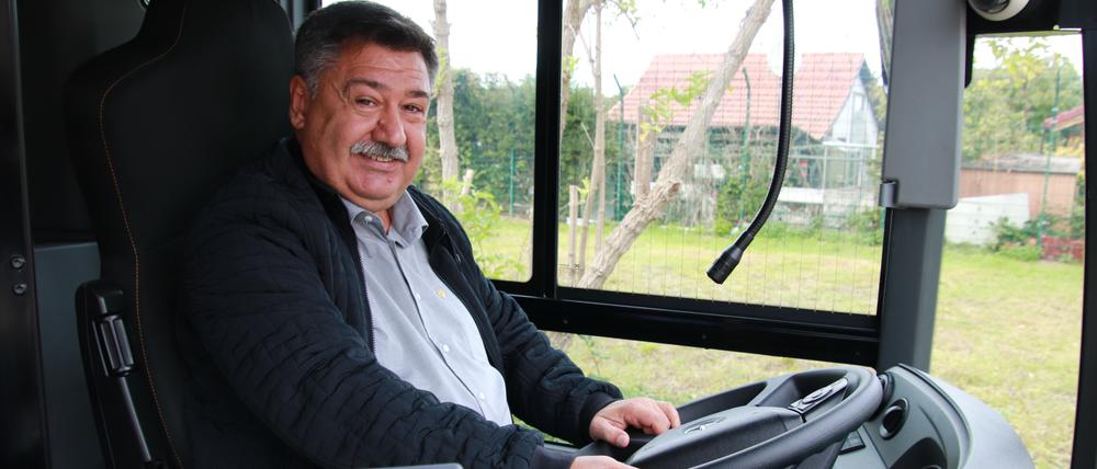 Senner Pisken ist leidenschaftlicher Busfahrer.