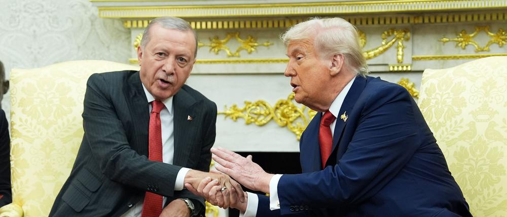 Es ist der erste Besuch für Erdogan im Weißen Haus seit 2019