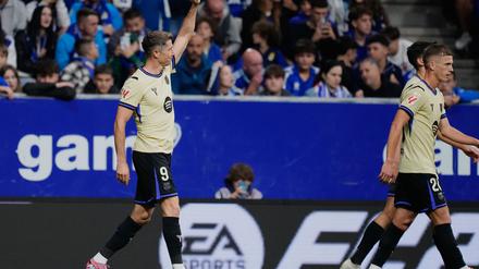 War der Matchwinner für Barcelona: Robert Lewandowski