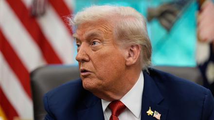 Für Montag ist ein Treffen Trumps mit Netanjahu geplant.