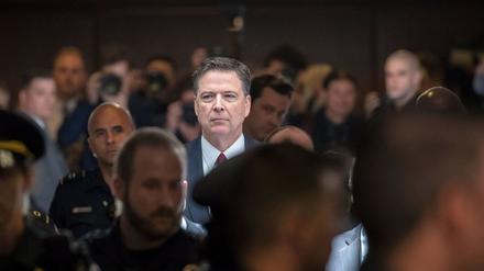 Der ehemalige FBI-Direktor James Comey ist angeklagt.