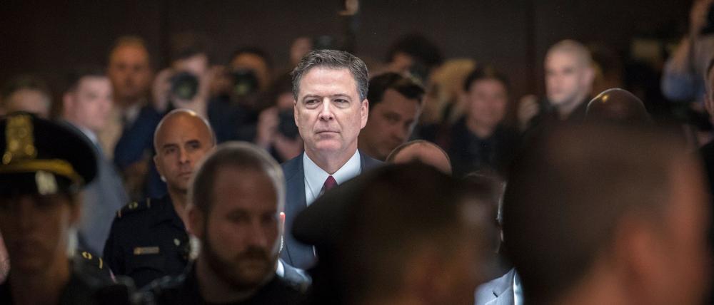 Der ehemalige FBI-Direktor James Comey ist angeklagt.