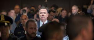 Der ehemalige FBI-Direktor James Comey ist angeklagt.