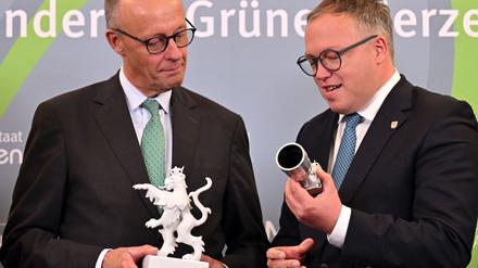 Ministerpräsident Voigt spricht von einem „neuen Miteinander“ (Archivbild)