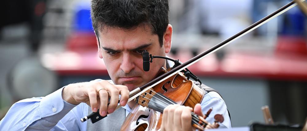 Der Violinist Michael Barenboim sieht zu wenig Raum für propalästinensische Stimmen in der Kultur. (Archivbild)