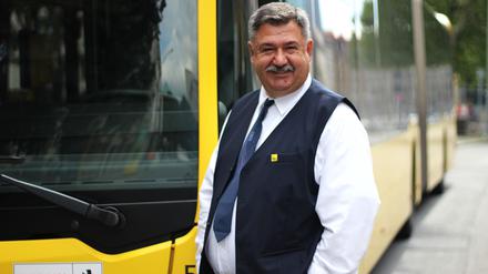 Piskin arbeitet seit 15 Jahren bei der BVG. (Handout)