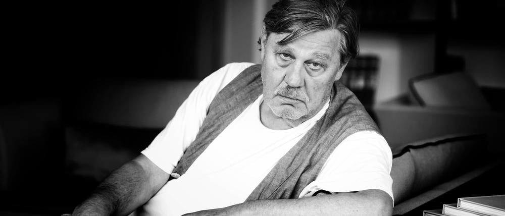 Hartmut Bitomsky 2013 auf dem Venedig Filmfestival. 
