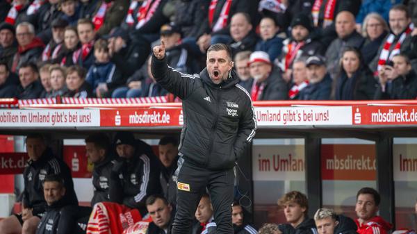 Sebastian Bönig steht bei Union am Sonntag erstmals in der ersten Reihe.