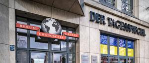 Berlin Kreuzberg-Friedrichshain Verlag DER TAGESSPIEGEL, Verlagshaus Askanischer Platz - 19.02.2023 Berlin *** Berlin Kreuzberg Friedrichshain Publisher DER TAGESSPIEGEL, Verlagshaus Askanischer Platz 19 02 2023 Berlin