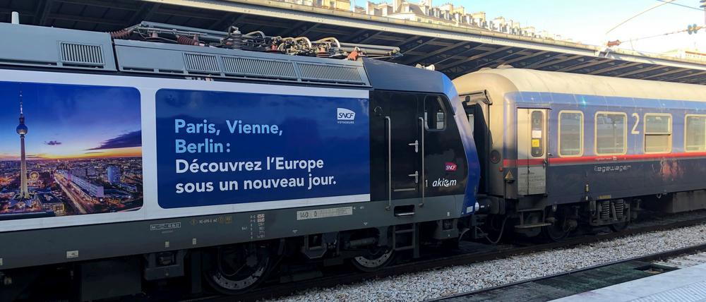 Wegen wegfallender Zuschüsse aus Frankreich droht dem Nachtzug zwischen Paris und Berlin das Aus (Archivbild).
