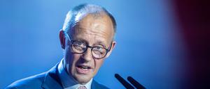 Bundeskanzler Friedrich Merz (CDU) spricht beim Schwarz Ecosystem Summit.
