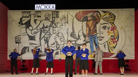 „Also träumen wir mit hellwacher Vernunft. Eine Chronik mit Texten von Christa Wolf“ von Sascha Hawemann, zu sehen am Hans Otto Theater.