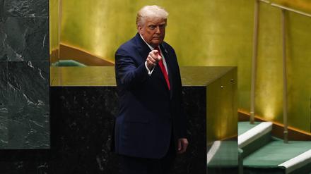 Teilte gegen die UN am Dienstag aus: Donald Trump
