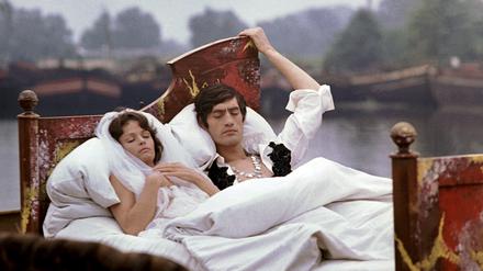 Angelica Domröse und Winfried Glatzeder in einer legendären Szene von „Paul und Paula“ in der Rummelsburger Bucht