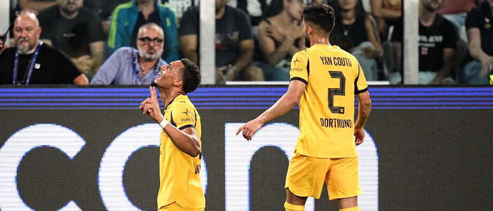 Felix Nmecha von Borussia Dortmund. 