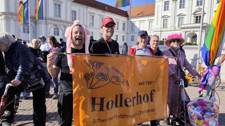 Rund tausend Teilnehmende kamen am Samstag zum CSD nach Oranienburg.