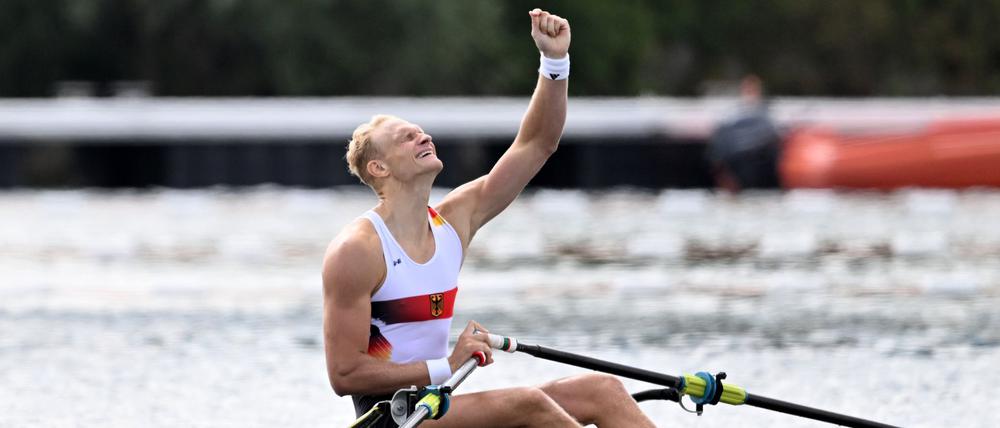 Oliver Zeidler gewinnt bei der WM Silber. 
