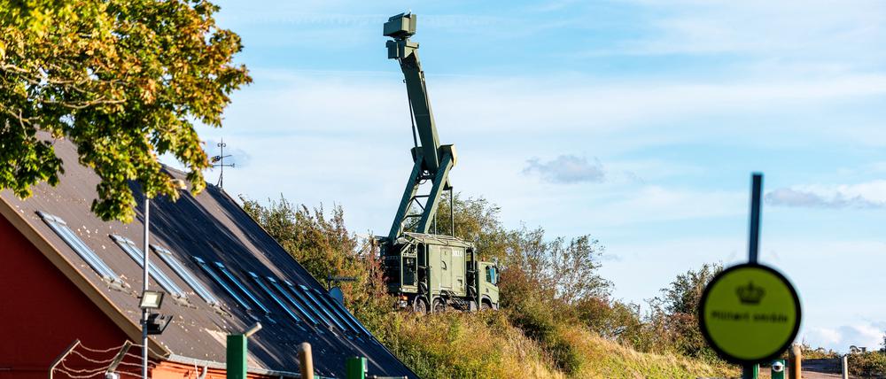 Eine mobile Radaranlage befindet sich auf dem Gelände des dänischen Militärs in Amager (Symbolbild).