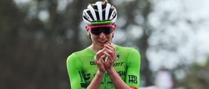 Tadej Pogacar hatte am Sonntag Grund zur Freude.