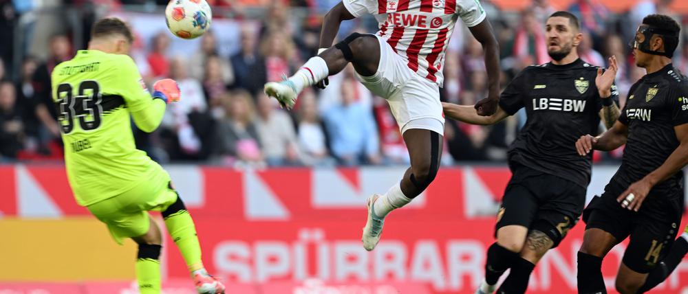 Der 1. FC Köln und der VfB Stuttgart lieferten sich ein umkämpftes Duell.