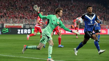 Torwart Frederik Rönnow blieb am Sonntag endlich mal wieder ohne Gegentor.