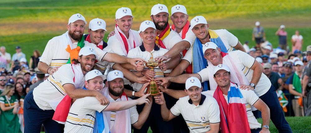 Europa gelang die Titelverteidigung im Ryder Cup.