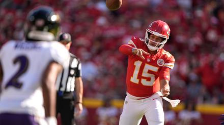 Mahomes hatte gegen die Ravens bessere Anspielstationen als zuletzt.