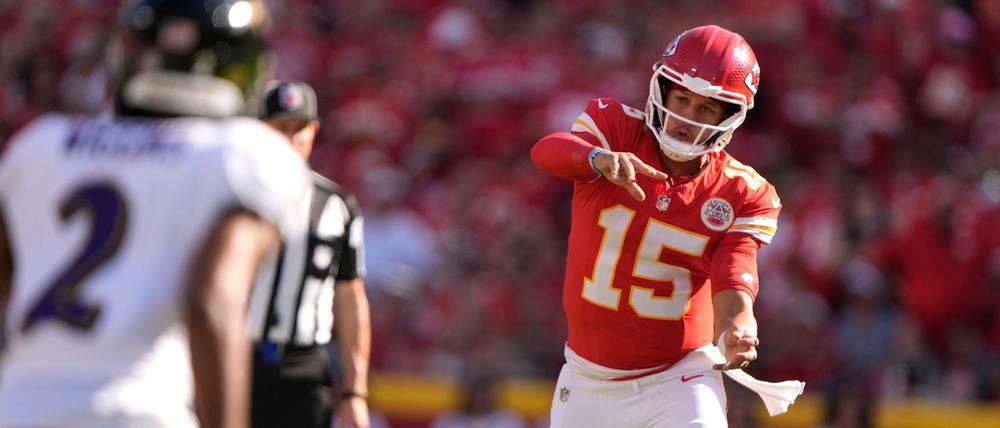 Mahomes hatte gegen die Ravens bessere Anspielstationen als zuletzt.