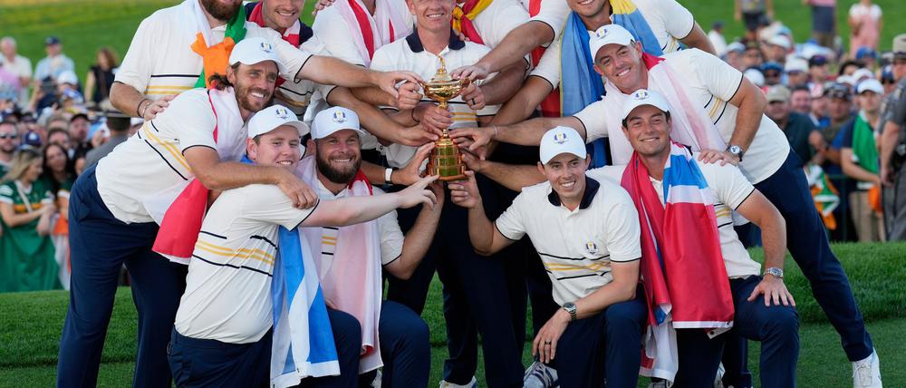 Europa gelang die Titelverteidigung im Ryder Cup.