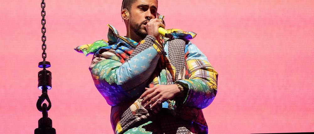 Bad Bunny wird der Star der Halbzeit-Show des Super Bowl am 8. Februar. (Archivbild)